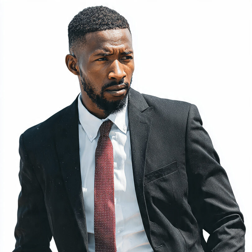 a male figure being respectfully sexy black